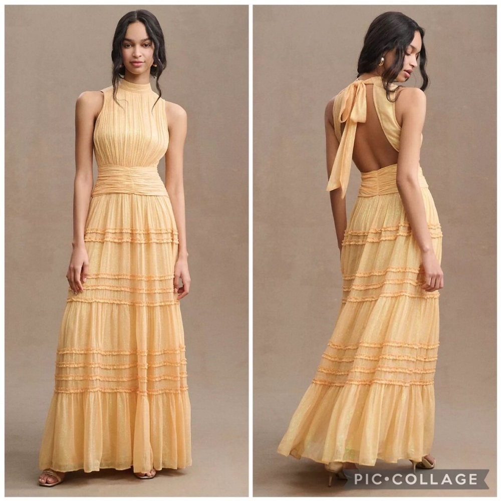 Anthropologie BHLDN Juniper Tiered Dress
